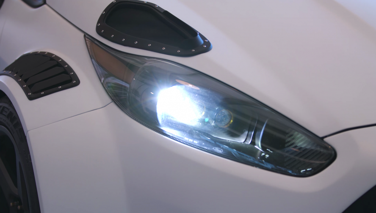 Ford Fiesta headlights