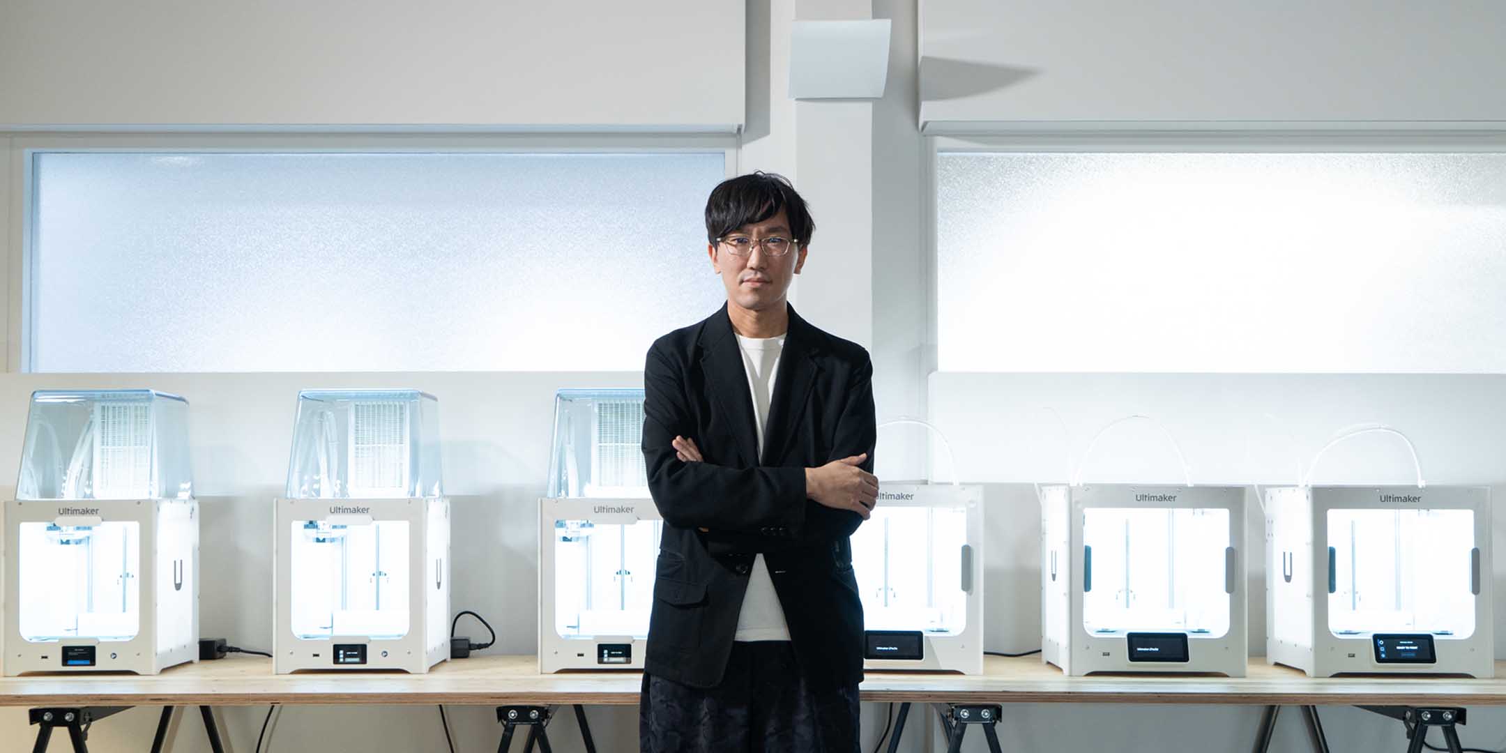 Toshiki Hirano in the T-BOX lab