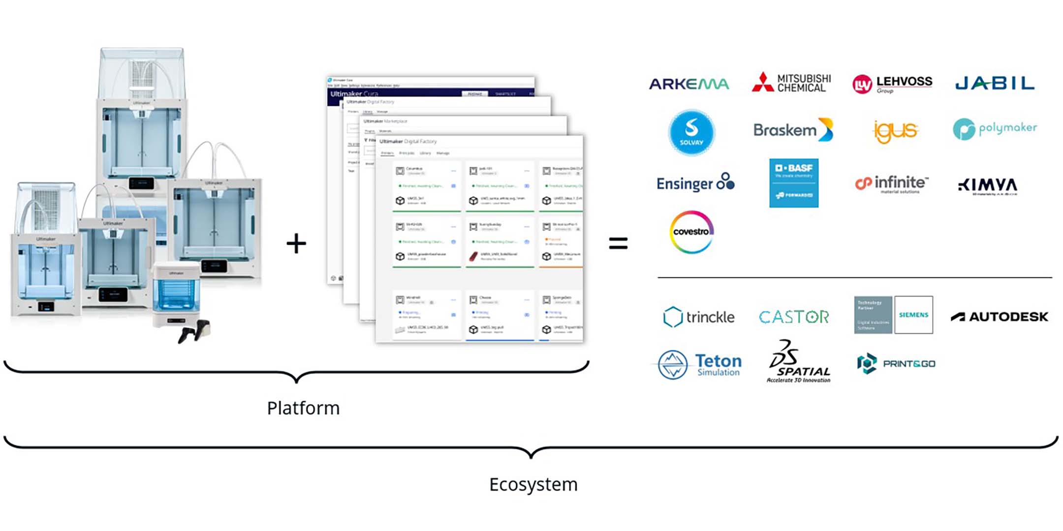 Platform/ecosystem infographic