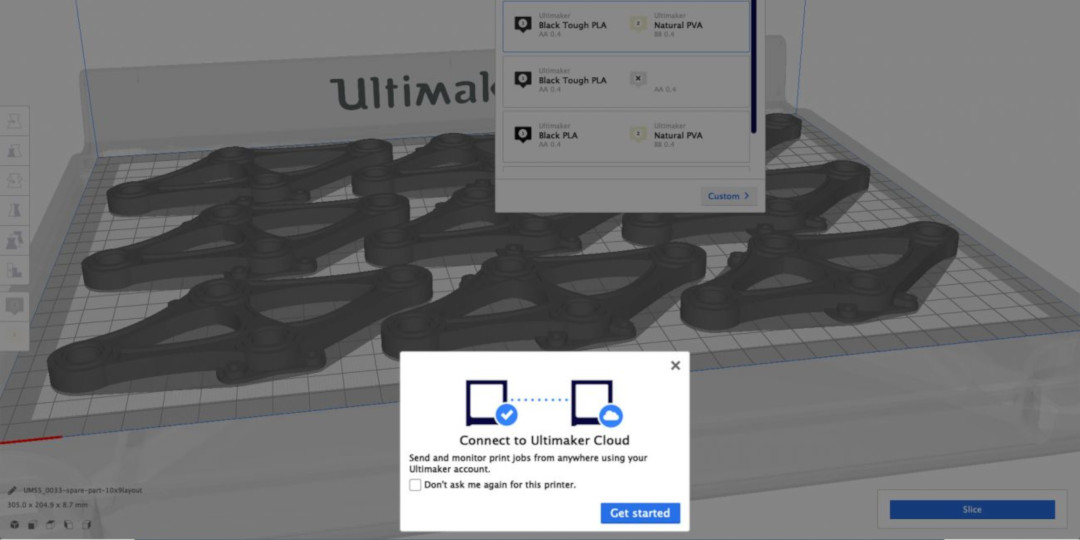 Remote printing in Ultimaker Cura