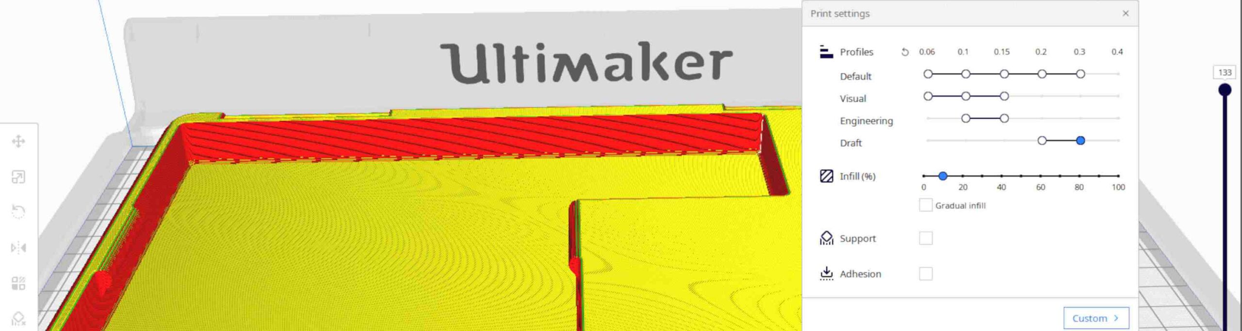 Ultimaker Cura 4.13 beta interface